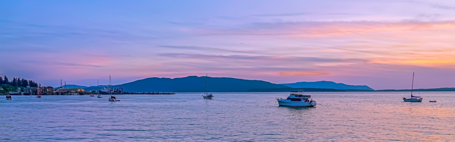 Bellingham Bay at Sunset